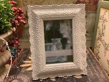 NEW/NWT~Shabby Chic Brand~4 X 6~Cream Color Decorative Frame/Distressed~Love It~ picture