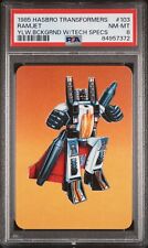 1985 Hasbro Transformers #103 Ramjet PSA 8 picture