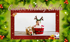100 3x5 Family Christmas Picture Greeting Cards Personalized family photo card picture