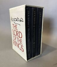 Lord of The Rings 1965 Houghton 2nd Edition Box Set of 3 HC Books w Maps Tolkien picture