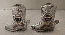 Vintage Cowboy Boots - Montana -   Salt and Pepper Shakers - JAPAN picture