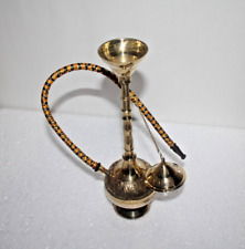 Antique & Vintage Brass, Gold Finish Designer Nawabi Hookah Decorative And Gift picture