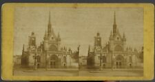 1870s St Laurent Church Paris France Photo Stereoview  picture