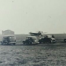 1939 Aircraft Navy Army Trainer/Bomber Vtg Aviation Plane Photo Monoplane Cars picture