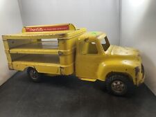 Vintage  Buddy L Coca Cola Delivery Truck Pressed Steel picture