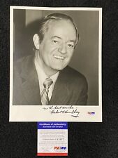 HUBERT H. HUMPHREY HAND SIGNED AUTOGRAPHED INSCRIBED PHOTOGRAPH PSA/DNA CER picture