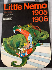 LITTLE NEMO - WINSOR MCCAY - NOSTALGIA PRESS (1974) Two OVERSIZED Books picture