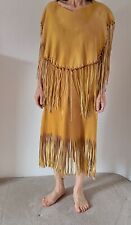 vintage Native American Choctaw custom made wedding dress size 8-10, moccasins, picture