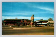 Denver CO-Colorado, Trail's End Motel, Highway 40, Advertising, Vintage Postcard picture