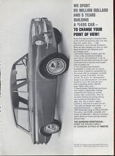 1964 Rootes Sunbeam Sportsedan PRINT AD Classic Original economy car ad picture