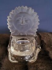 Vtg.Radiant Crystal Sun & Stars Archetype-Ancient Ones Aztec, Mayan Candleholder picture