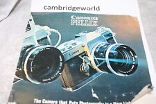  Canon PELLIX Product Line Brochure LEAFLET ORIGINAL GENUINE CANON  picture