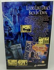RARE 1991 CASTLEVANIA II Belmonts Revenge Game Boy Video Game Promo PRINT AD 🔥 picture