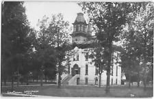 RPPC High School, Montague, MI 1917 Vintage Michillinda Photo Shops Postcard picture