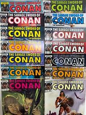 The Savage Sword of CONAN THE BARBARIAN Marvel Magazine Comic Books: You Choose picture