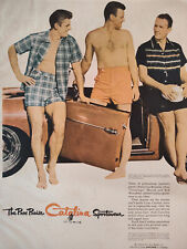 1955 Esquire Advertisements CATALINA Mens Sportswear SCHENLEY OFC Whisky picture