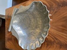 Unique Vintage Portugese Pewter Shell purchased in 1971 from Saks 5th Avenue NY picture