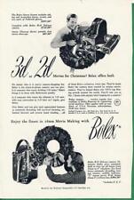 Magazine Ad - 1953 - BOLEX 16mm Movie Cameras picture