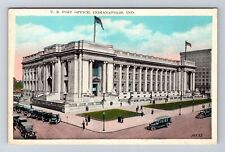 Indianapolis IN-Indiana, United States Post Office, Antique Vintage PC Postcard picture