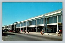 Hampton Beach Casino, Shops Visitors, Antique Vintage New Hampshire Postcard picture