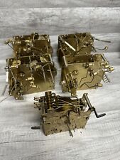 Vintage Clock Movement Erhard Jauch Lot Of 5 Untested For Parts Only (G) picture