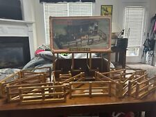 Vintage Western Stable with original box rare Breyer Sears picture