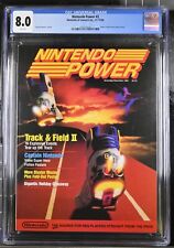 NINTENDO POWER ISSUE #3 CGC 8.0 Track & Field II White Pages Magazine Nov-Dec/88 picture