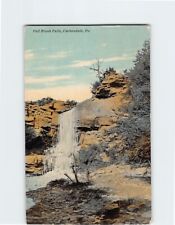 Postcard Fall Brook Falls Carbondale Pennsylvania USA picture