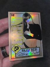 Riley Reid Legend REFRACTOR HOLO Custom Art Card Limited By MPRINTS picture