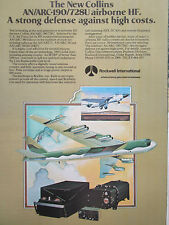 1980-1982 PUB ROCKWELL COLLINS AN/ARC-190/728U AIRBORNE HF US AIR FORCE B-52 AD picture