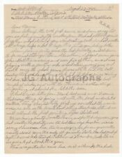 Robert Stroud - The Birdman of Alcatraz - Autographed 1945 Letter (ALS) 2 Pages picture