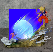 Anime Dragon Ball Z Son Goku Vs Majin Buu Figure Gk Statue Action Toy New 22Cm picture
