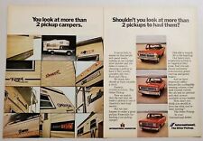 1973 Print Ad International Harvester Pickup Trucks Camper Tops picture