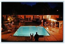 c1950's Shelby Motel Swimming Pool View Memphis Tennessee TN Vintage Postcard picture