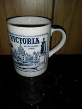 Vintage Victoria British Columbia Canada Light Speckled Coffee Cup Mug MINT picture