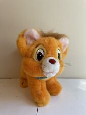 Vintage 1988 Disney Oliver and Company Cat Plush Stuffed Animal Toy Sears 10