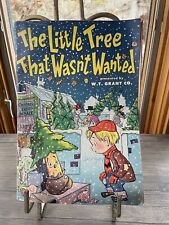 The Little Tree That Wasn't Wanted 1960 Grants Christmas giveaway Comic Games picture