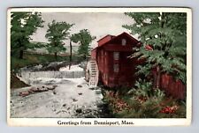 Dennisport MA-Massachusetts, Scenic Greetings, Antique Vintage c1915 Postcard picture
