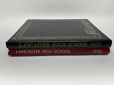 (Lot Of 2) Vintage Lancaster High School Ohio Mirage 1977 1978 picture