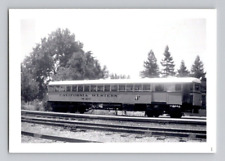 ORIG. 1950'S. CALIFORNIA WESTERN M 100 TRAIN CAR. 3.5X5 TRAIN PHOTO picture
