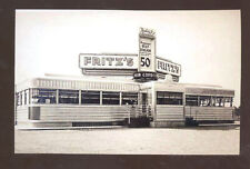 REAL PHOTO TRENTON NEW JERSEY FRITZ'S DINER RESTAURANT POSTCARD COPY N.J. picture