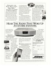 1997 Bose Wave Radio Woke Up An Industry Vintage Print Advertisement picture
