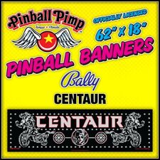 Bally CENTAUR PINBALL BANNER • Officially Licensed - Sewn Vinyl Banner picture