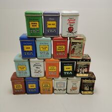 Lot of (18) Vintage John Wagner & Sons Mini Tea Tins and Other picture