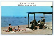 c1960 Great Salton Sea Indio Feet Below Sea Level California CA Vintage Postcard picture