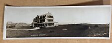 Panoramic Photo Postcard Hawthorne Inn CHATHAM MA 1920's Beachfront Homes Beach picture