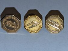 Lot Of 3 Puget Sound Naval Shipyard Retired Employee Pins Lapel Hat picture