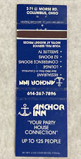 Vintage Matchbook Cover: Anchor Inn- Columbus, Ohio picture