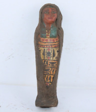 RARE ANCIENT EGYPTIAN ANTIQUE Beautiful Wood Mummified Ushabti Tomb Servant (A1) picture