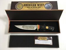 American West Gold and Silver Coin Knife (Bowie Knife Collection) picture